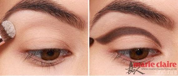 单眼皮化妆小技巧