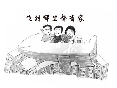 中国留学生的“扎堆”效应