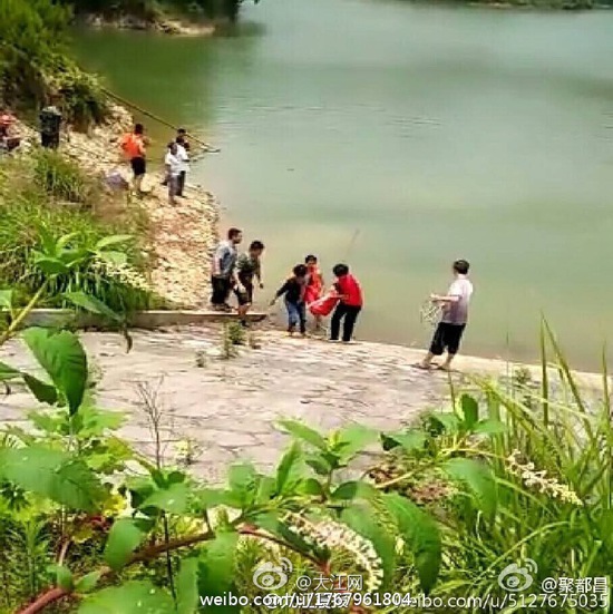 江西一小女孩失足落水姐姐奶奶救人双双溺亡