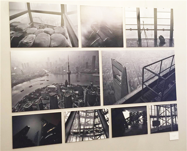 胡歌参展“上海之巅”系列作品