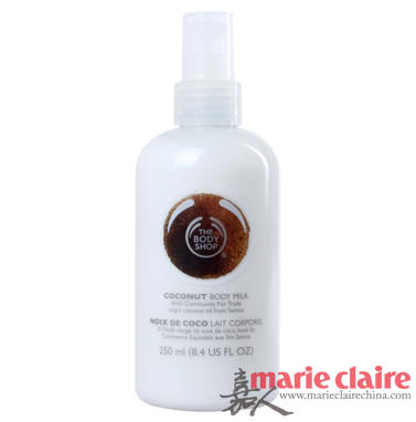 The body shop 椰子身体乳