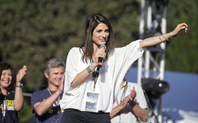 罗马2000年一遇女市长出炉  网友怒赞其颜值