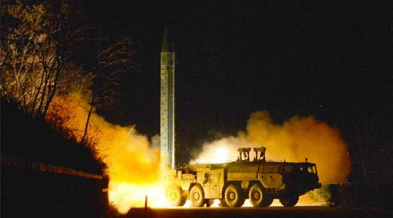 朝鲜今晨疑似发射舞水端中程导弹 飞越日本海时失败