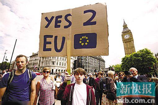 英国二次公投请愿人数被曝作假 几乎任何人都能签名