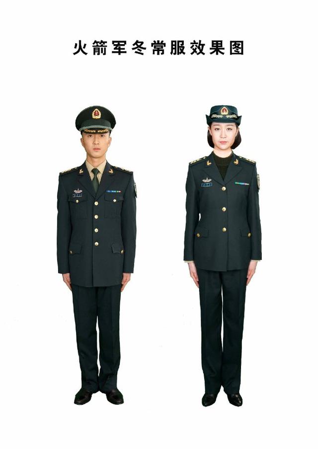 国防部：火箭军部队换发新式礼(常)服