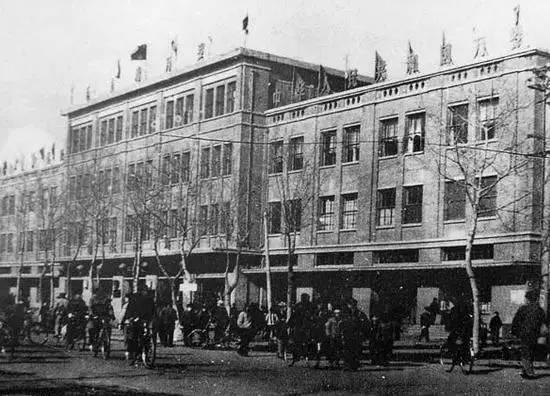 ▲1970年代,唐山新市区百货商店