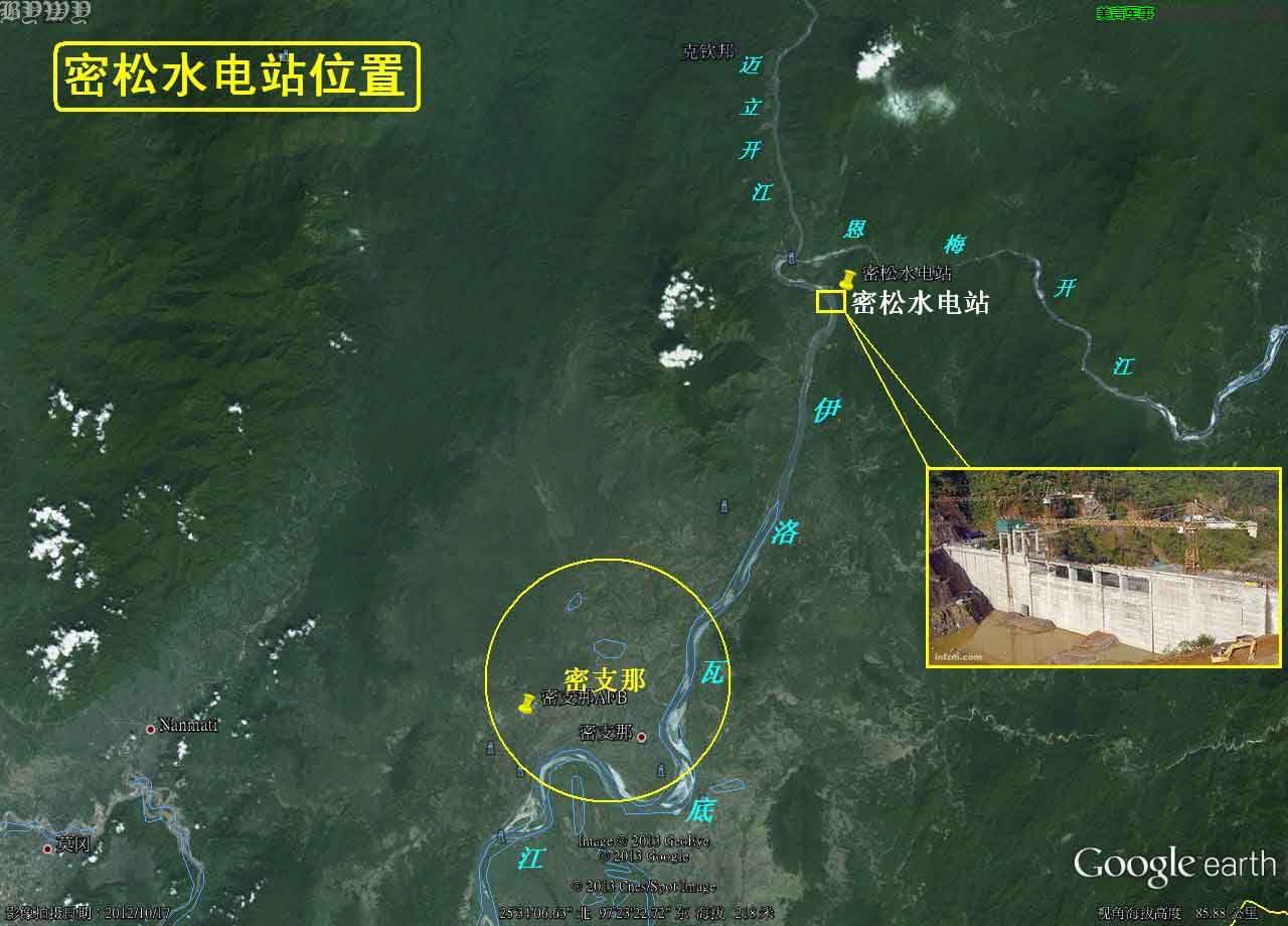 人民日报记者探访停工后的缅甸密松水电站：中缅两败俱伤