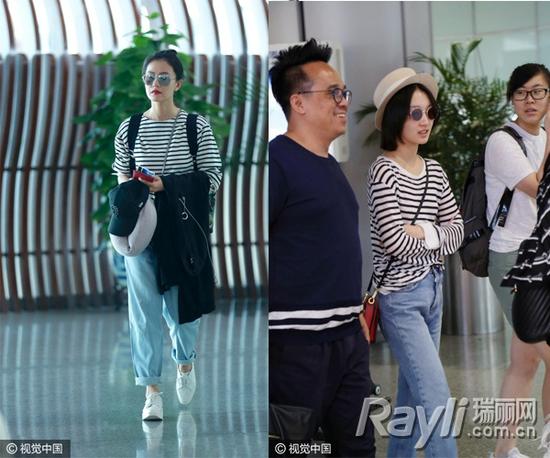 左：高圆圆 右：周冬雨