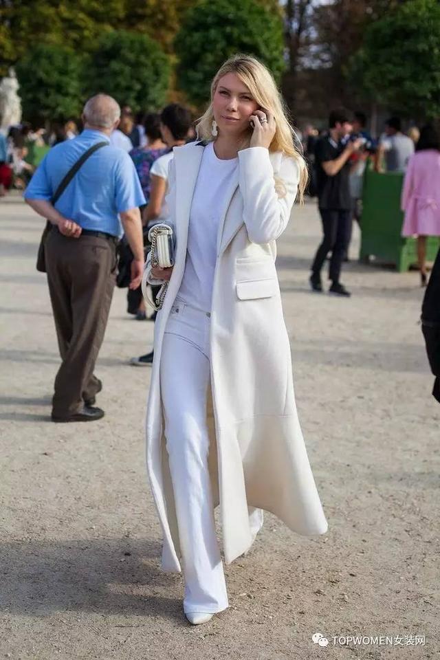 变身精致有品味女王，全白造型打造冬日女神范！