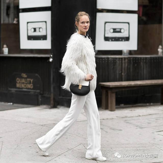 变身精致有品味女王，全白造型打造冬日女神范！