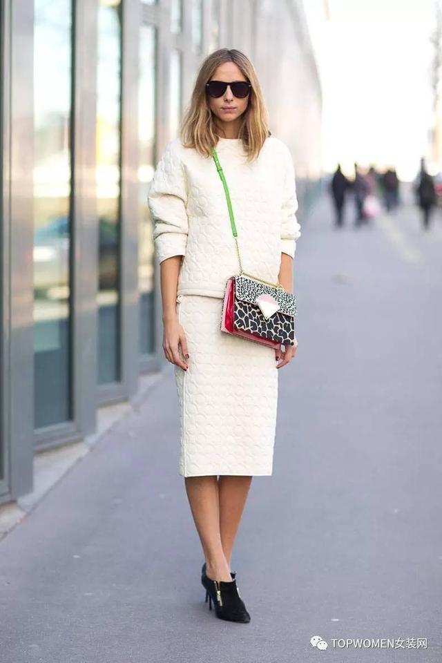 变身精致有品味女王，全白造型打造冬日女神范！