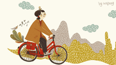 今年流行骑单车