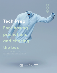 GANT | Tech prep,科技新面料塑造精英生活