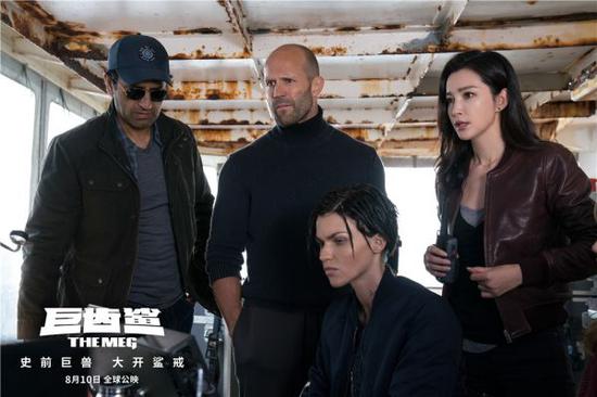 电影《巨齿鲨》包装成美国大片登陆中国市场