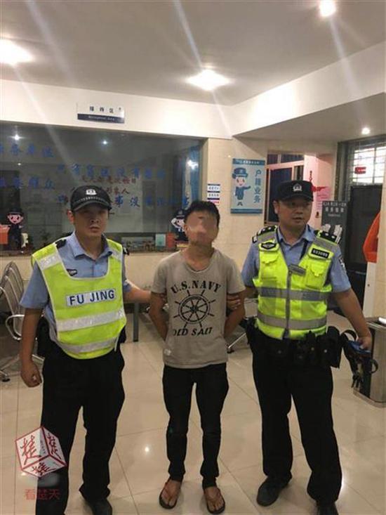 顺手抓获毒驾男子张某