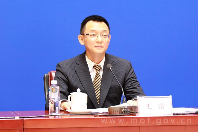 交通运输部救助打捞局局长王雷。交通运输部供图