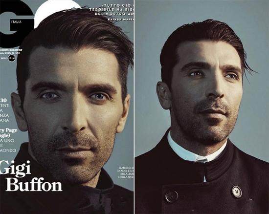 布冯为GQ拍摄封面大片