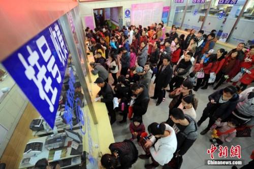 卫计委：2015年我国医院次均门诊费用233.9元